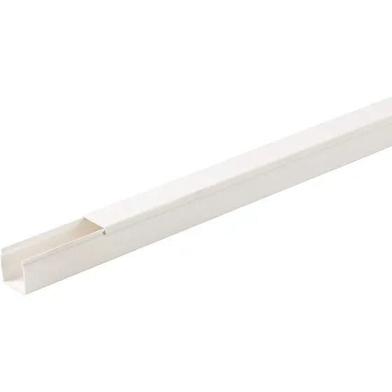 Kabelkanal 15x30 mm hvid RAL 9010