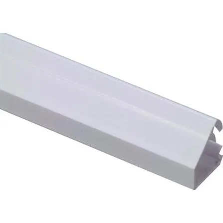 Minikanal Selvklæbende MD17 17x17mm Hvid