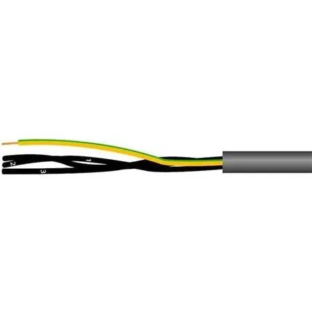 XCH-JZ TR 18G0,75 Skærmet Styrekabel, Halogenfrit, UV- og Vandsikkert