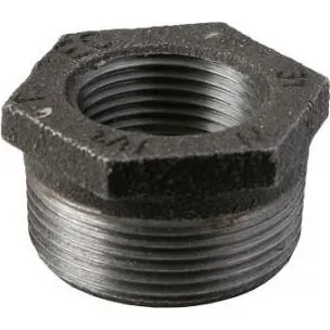 Nippelmuffe Sort 1 1/2x1 1/4