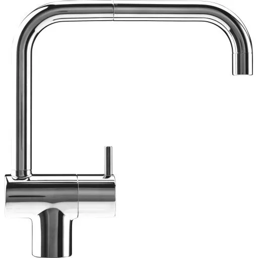 Vola KV1 Køkkenarmatur, Krom, 1-greb, 235 mm