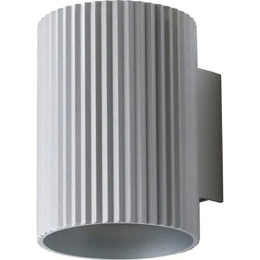 Loevschall Sekvens Væglampe, Aluminium, Up-/Downlight