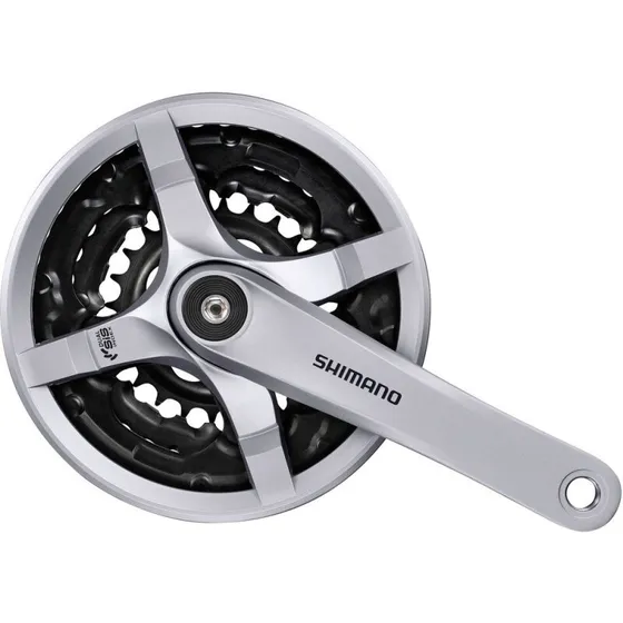 Shimano Tourney FC-TY501-2 kranksæt 175 mm 46-30T (sølv)