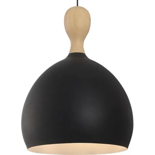 Halo Design Dueodde pendel, sort/metal, Ø39 cm