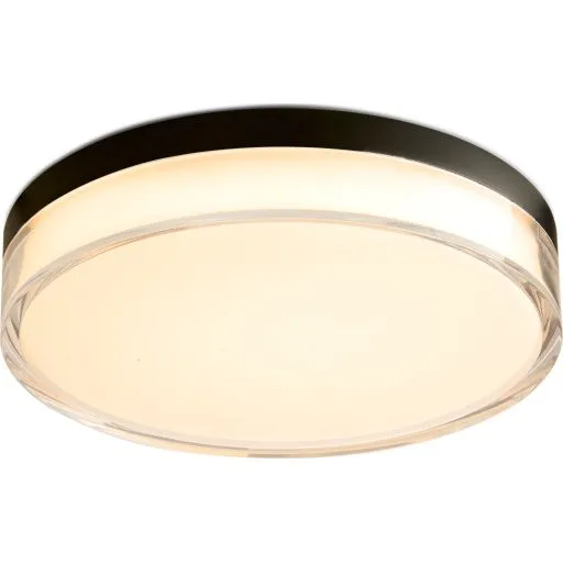 Halo Design Clear plafond, 28 cm, klar akryl, dæmpbar LED