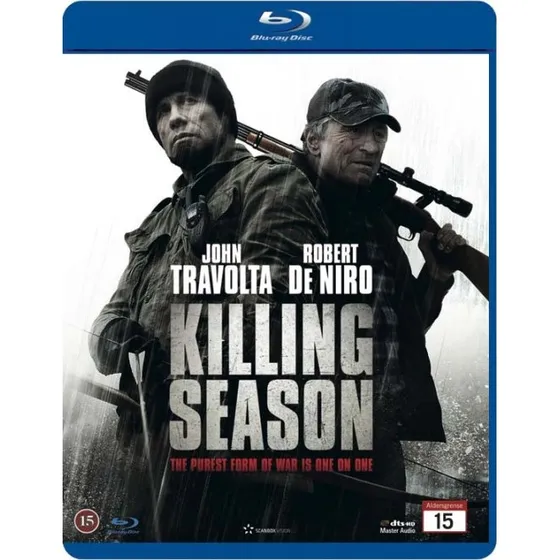 Killing Season Blu-ray – John Travolta & Robert De Niro i actionthriller