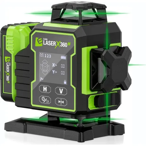 Elma Laser X360-M med motoriseret fod og remote