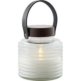 Sirius Aston Solar Krukke 16 cm, Sort/Brun