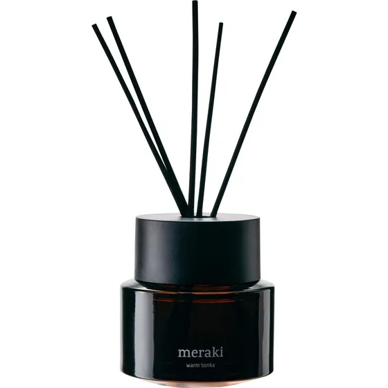 Meraki Diffuser 100 ml Warm Tonka, Sort