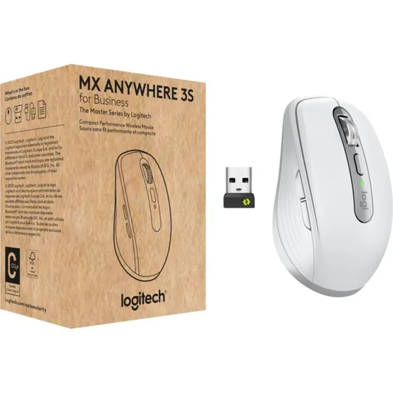 Logitech MX Anywhere 3S Trådløs Mus - Bleg Grå