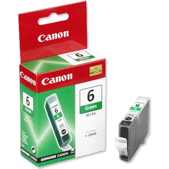 Canon BCI-6G Grøn Blækpatron, 2300 Sider