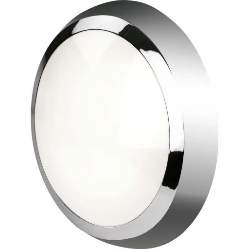 4lite Kudo plafond med sensor, krom, 213 mm