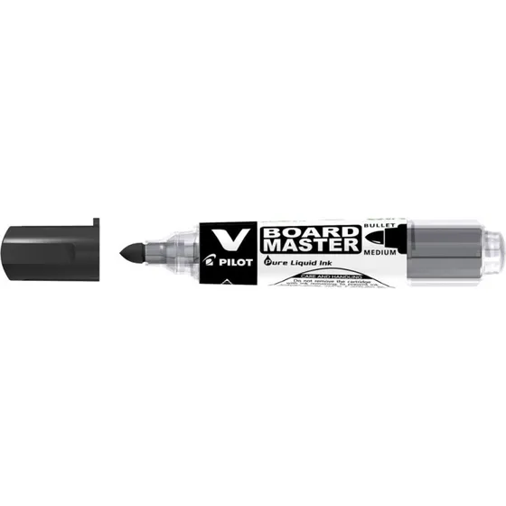 Pilot Begreen V-Board WB Marker Rund 2,3mm Sort (10 stk)