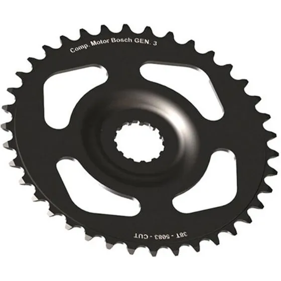 Stronglight 38T Direct Mount klinge – Bosch Gen.3, sort