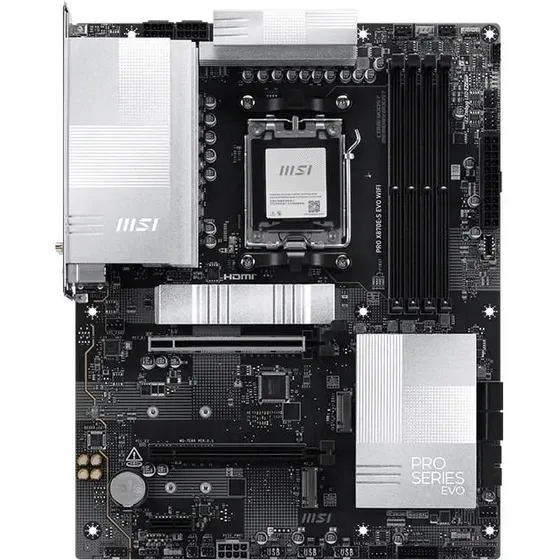 MSI PRO X870E-S EVO WiFi - AMD AM5 ATX bundkort