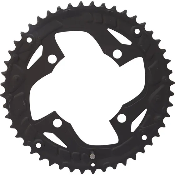 Shimano Alivio FC-T4010 48T (104 BCD) - Sort