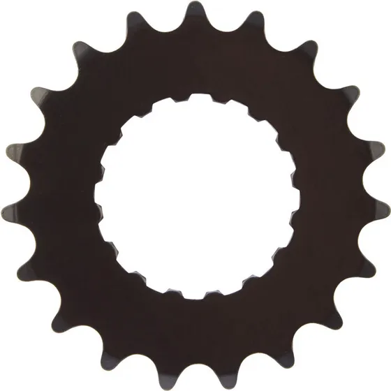 Stronglight gearhjul til Bosch 2. gen, 18 tands (stål, sort)