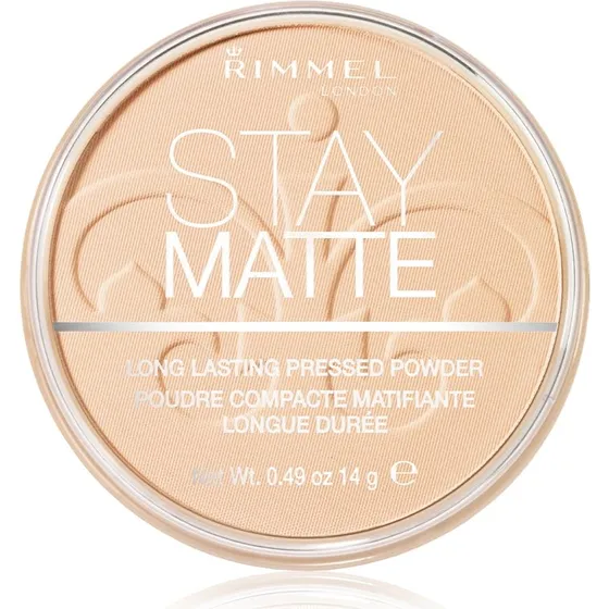 Rimmel Stay Matte Kompakt Puder 001 Transparent 14 g