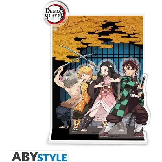 ABYstyle Demon Slayer Akryl Diorama (Gruppe) – 16 cm
