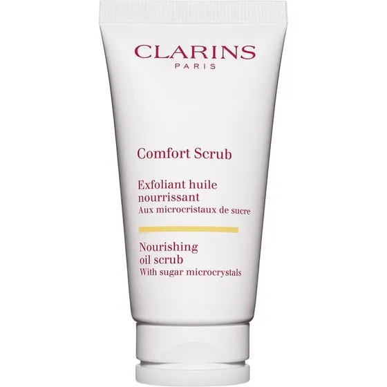 Clarins Comfort Scrub 50 ml – Eksfolierende nærende olie for tør hud