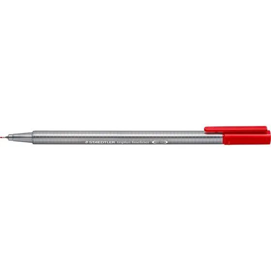 Staedtler Triplus 334-2 Rød 0,3 mm Fineliner
