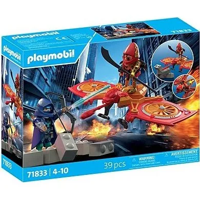 Playmobil Heroes: Helte-dronekamp mod den onde ninja (71833)