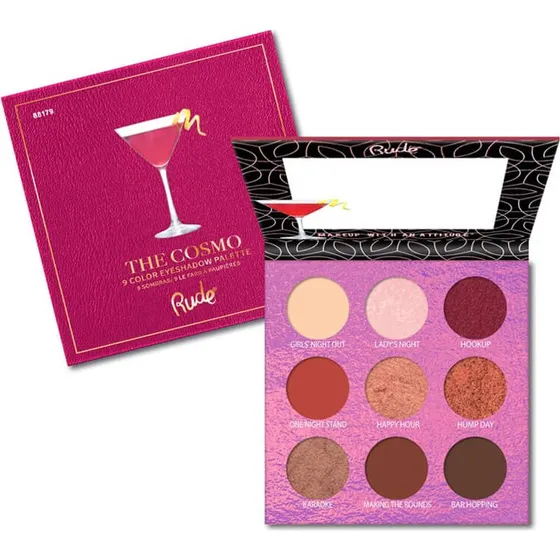 Rude Cosmetics The Cosmo Øjenskyggepalette 11 g