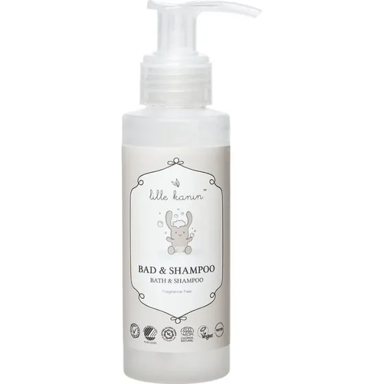 Lille Kanin Bad & Shampoo 100 ml – Mild naturlig formel til hele familien