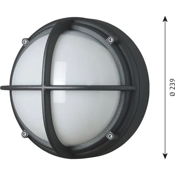 Louis Poulsen Skot LED 3K Opal Grafit V2