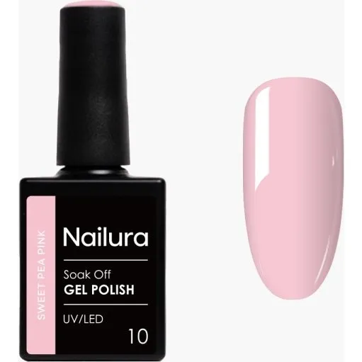 Nailura Gel Polish 10 – Sweet Pea Pink – 10 ml