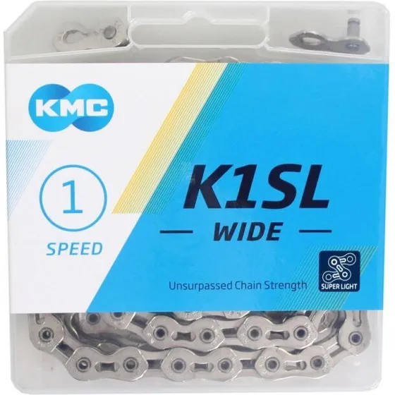 KMC K1SL Wide 1/8" BMX-kæde – 100 led