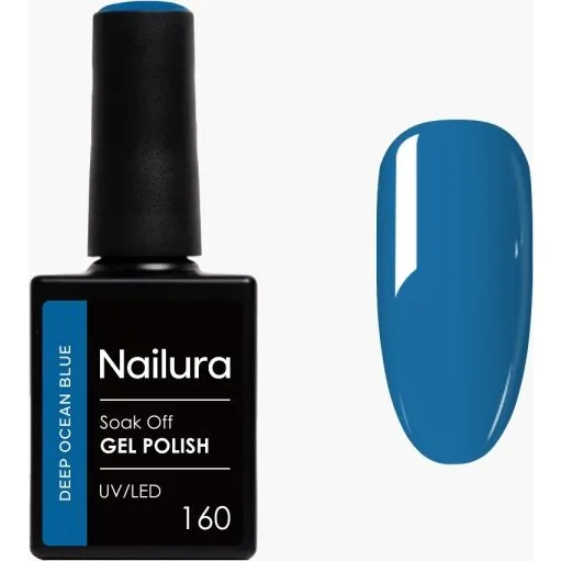 Nailura Gel Polish 160 Deep Ocean Blue 10 ml