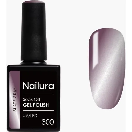 Nailura Gel Polish 300 Skifergrå 10 ml