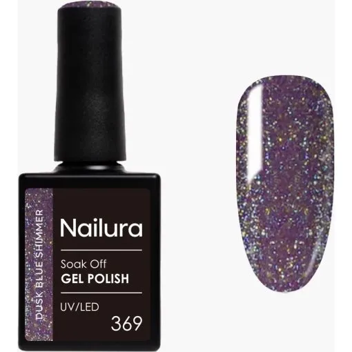 Nailura Gelpolish 369 Dusk Blue Shimmer 10 ml