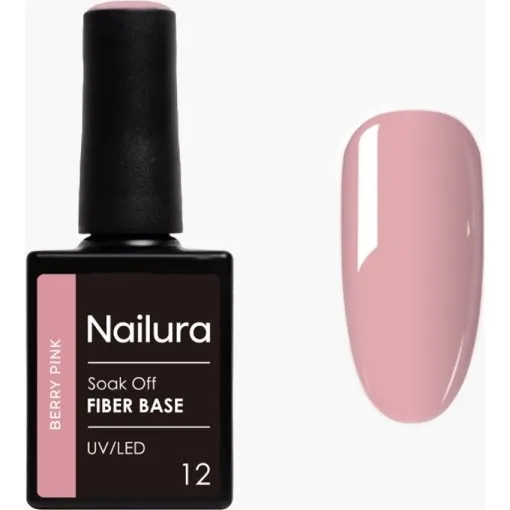 Nailura Fiber Base Berry Pink 10 ml
