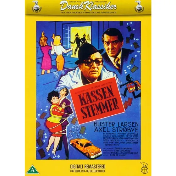 Kassen Stemmer - Dansk folkekomedie på DVD