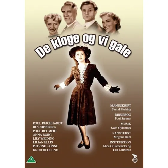 De Kloge Og Vi Gale - DVD
