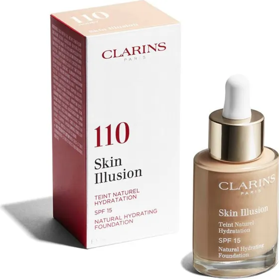 Clarins Skin Illusion SPF15 Foundation 30 ml 113 Kastanje