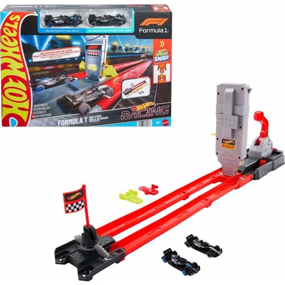 Hot Wheels F1 Racing Speed Start Faceoff – 86 cm banelængde