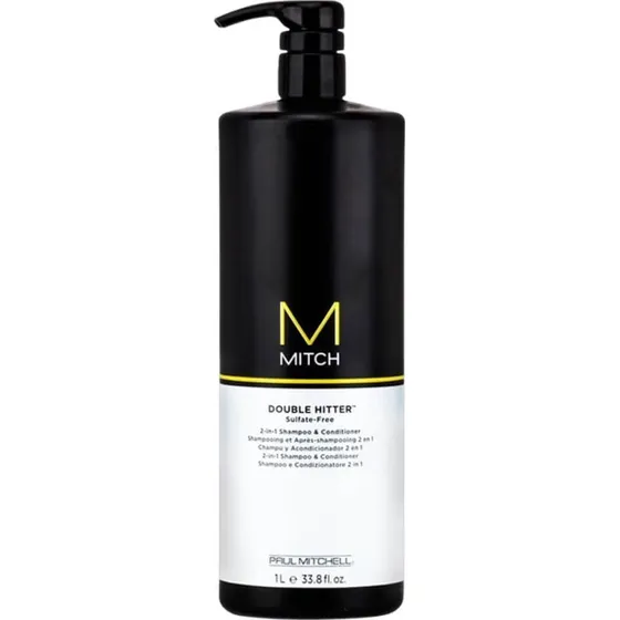 Paul Mitchell Mitch Double Hitter 2 i 1 Shampoo & Conditioner 1000 ml