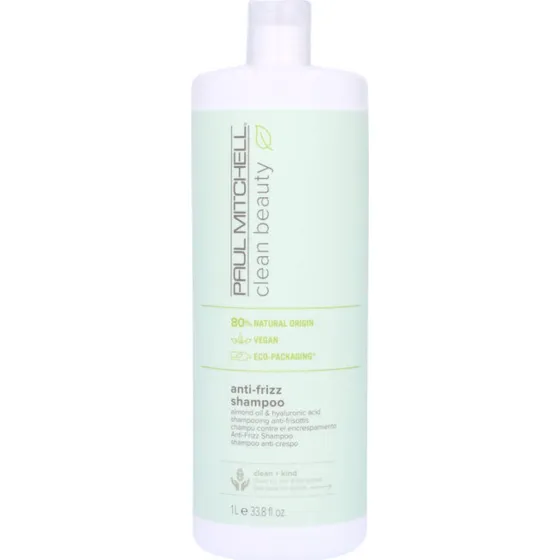 Paul Mitchell Clean Beauty Anti-Frizz Shampoo 1000 ml