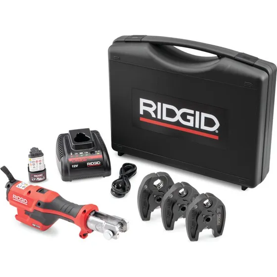 Ridgid RP115 Pressmaskine Sæt med 3 Pressbakker