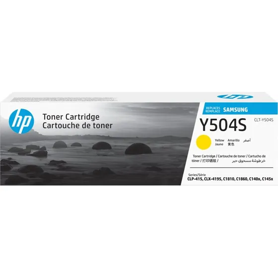 Samsung CLT-Y504S Gul Toner SU502A 1800 sider