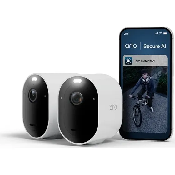 Arlo Pro 6 2025 Edition 3er Set IP Kamera Udendørs 2560x1440