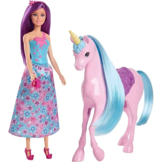 Barbie Dukke med Enhjørning (HYT62)