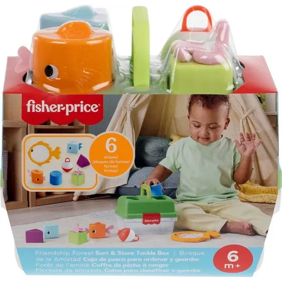 Fisher-Price JLB85 Formsorteringslegetøj med fisketema