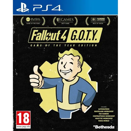 Bethesda Fallout 4 (Game of the Year Edition) - PS4