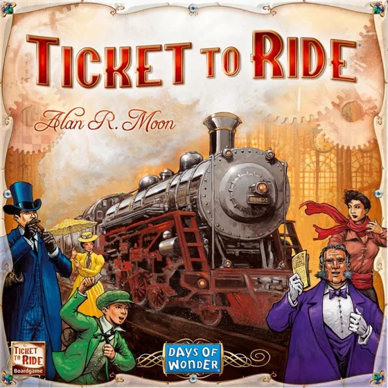 Ticket to Ride USA – Brætspil for 2-5 spillere