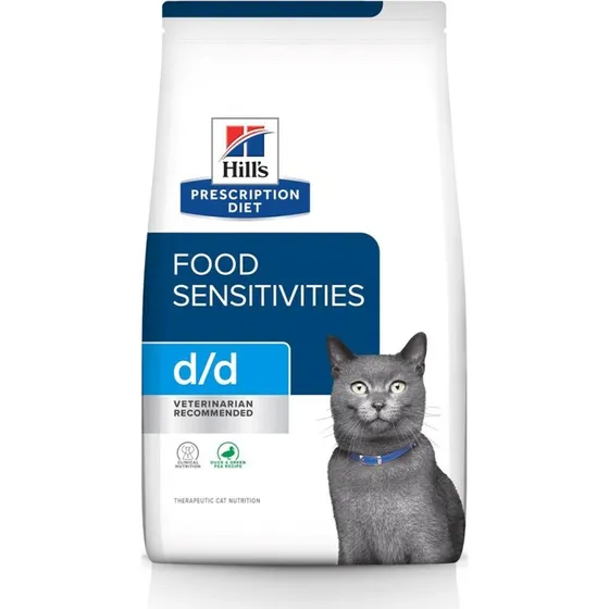 Hill's Prescription Diet Feline d/d Tørfoder And og Ærter 1,5 kg