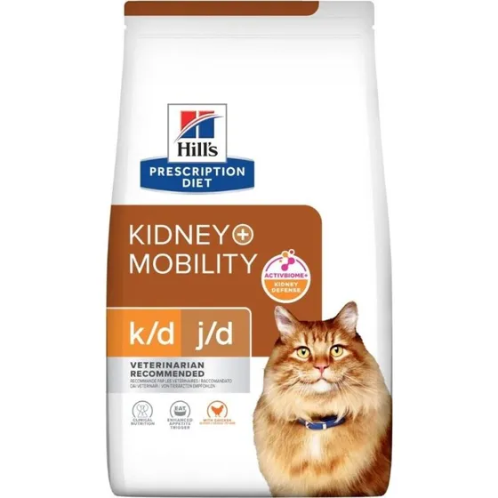 Hill's Prescription Diet K/D Kidney + Mobility Kylling 3kg